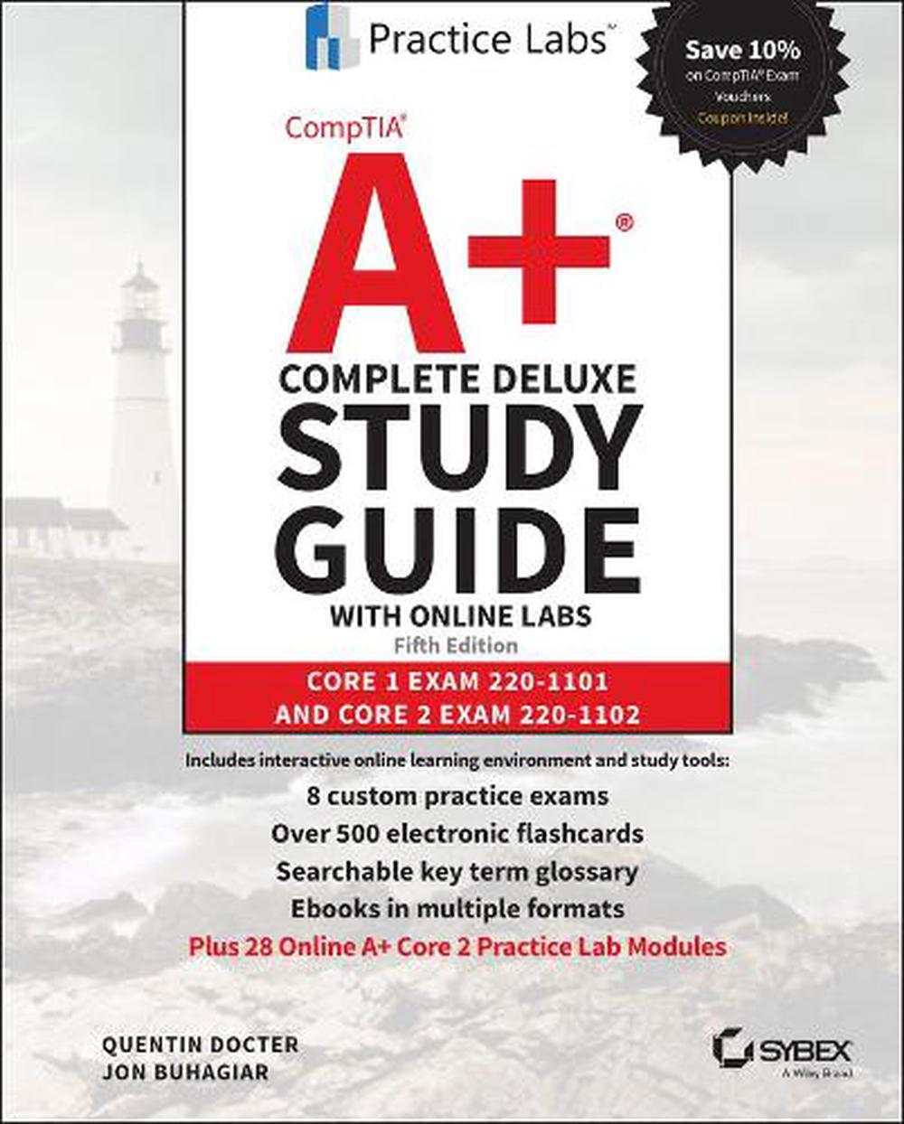 CompTIA A+ Complete Deluxe Study Guide with Online Labs, 9781119863212