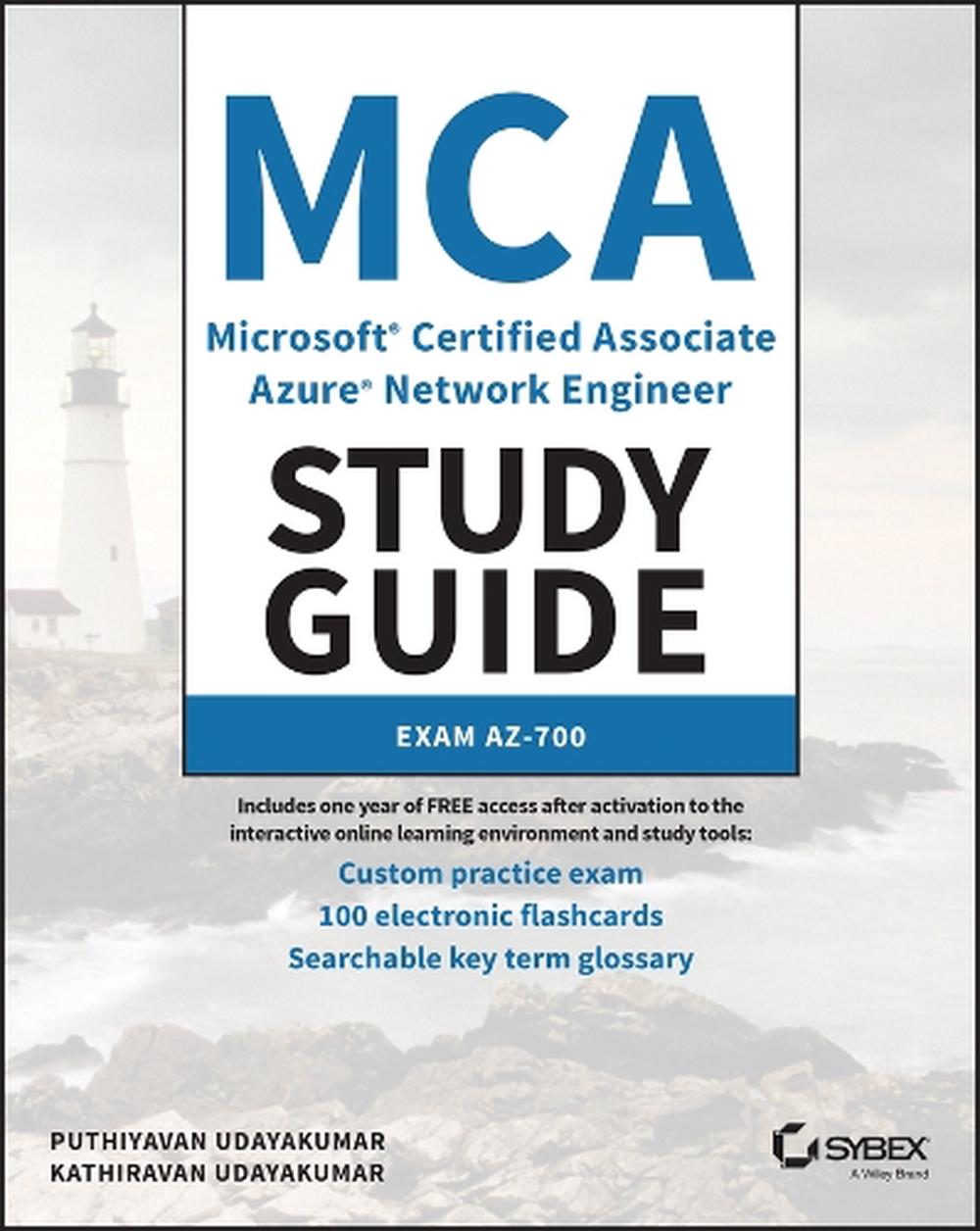 MCA　9781119872924　Paperback,　Udayakumar,　Puthiyavan　The　by　Study　Guide　Network　Azure　Associate　at　Microsoft　Nile　Buy　Certified　Engineer　online