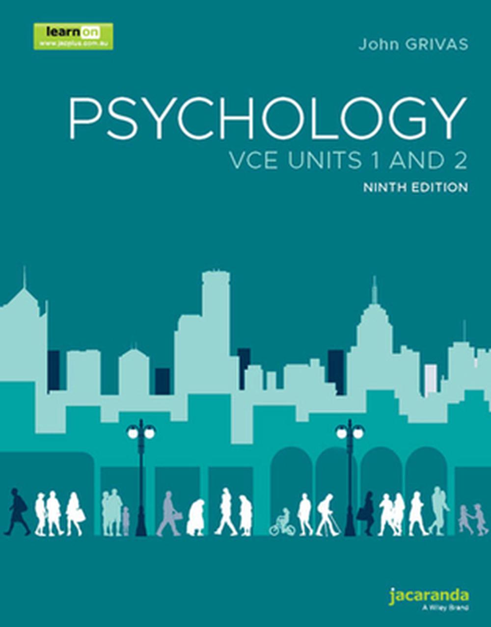 Psychology For VCE Units 1 And 2 9e LearnON And Print By John Grivas ...