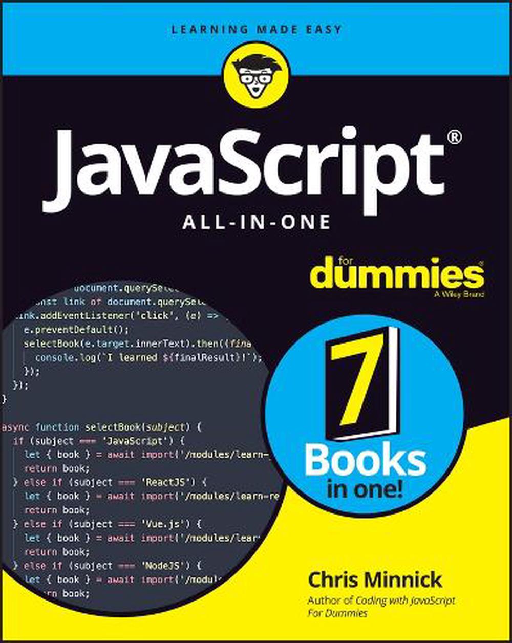 JavaScript All-in-One For Dummies, 9781119906834