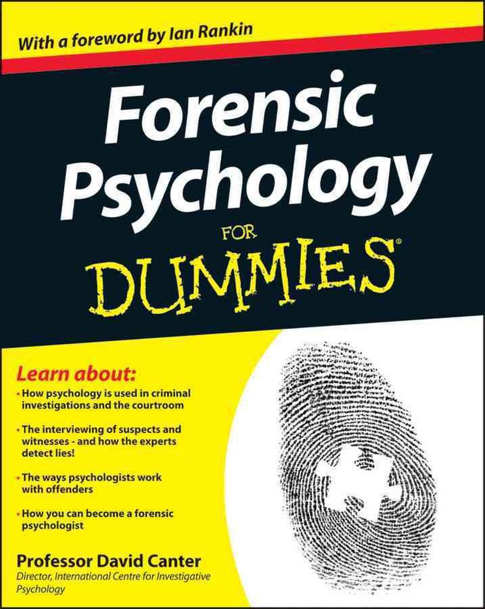 Forensic Psychology For Dummies, 9781119976240