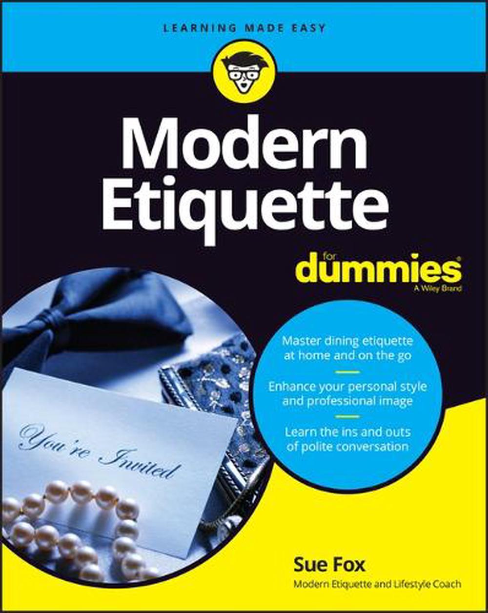 Modern Etiquette For Dummies, 3rd Edition, 9781119982845