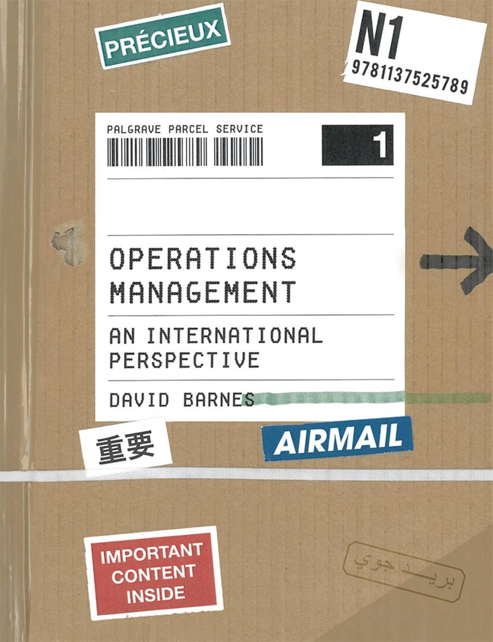 Operations Management, 9781137525789