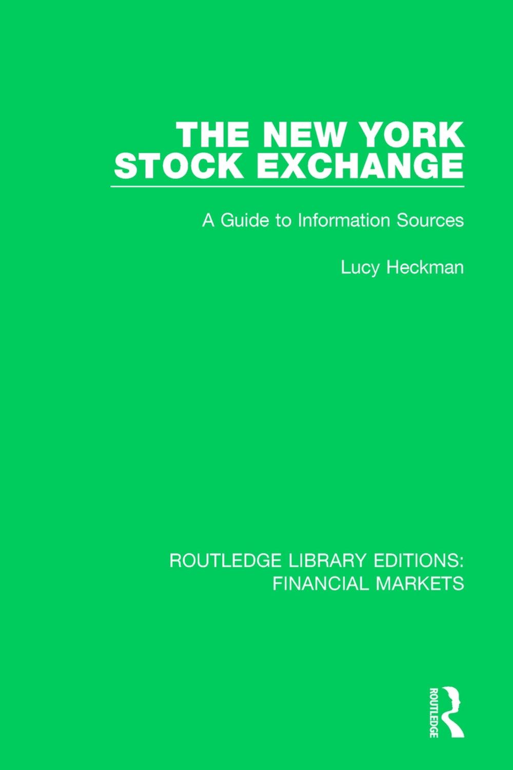 The New York Stock Exchange, 9781138554887