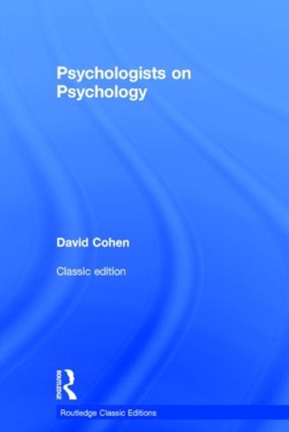 Psychologists on Psychology (Classic Edition), 9781138808492