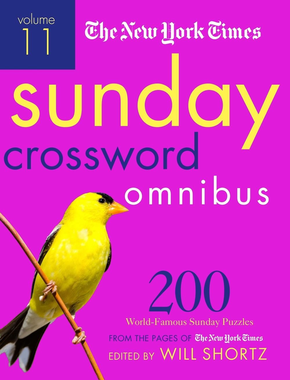 The New York Times Sunday Crossword Omnibus Volume 11 by Will Shortz - ISBN: 9781250149329