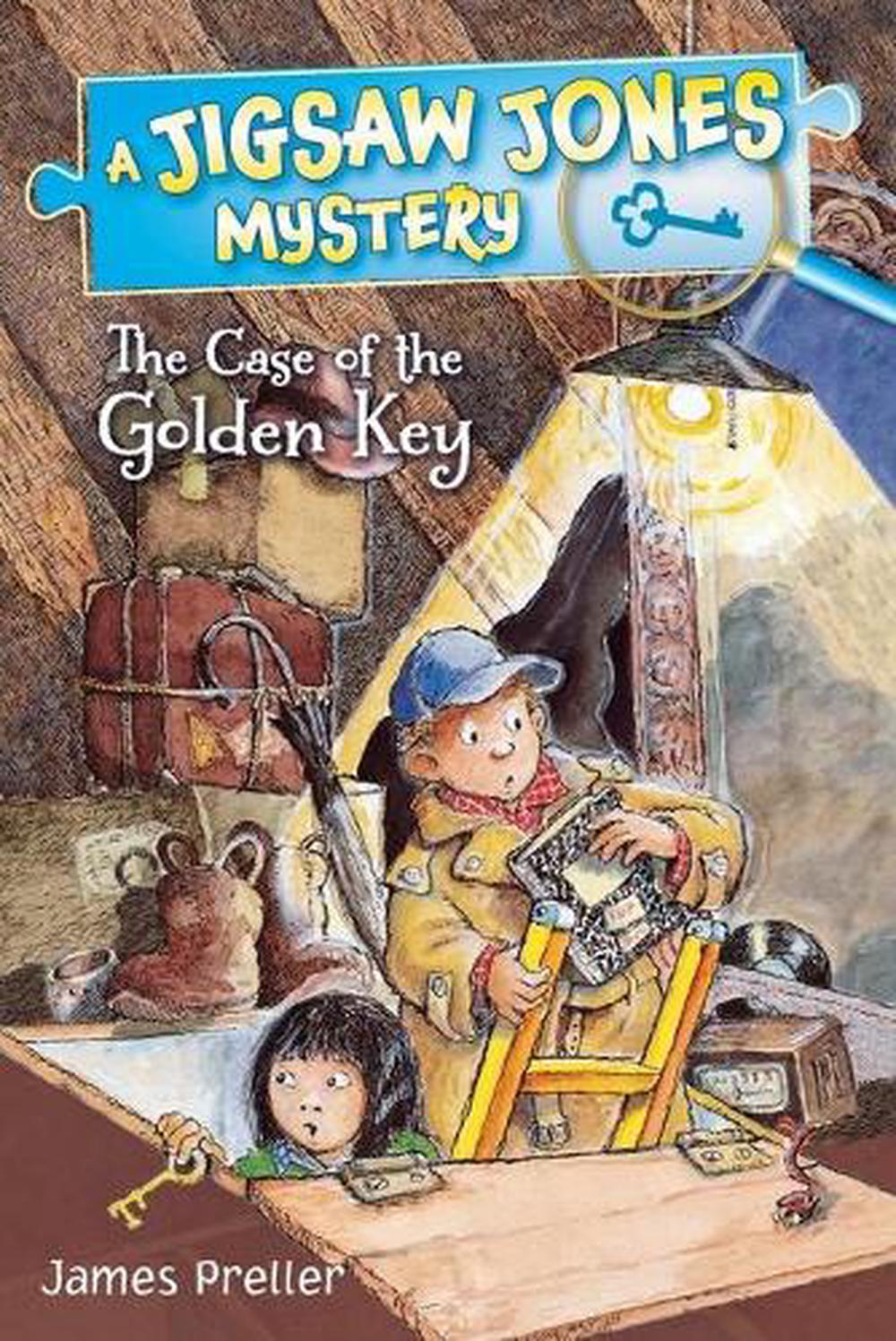 Jigsaw Jones: The Case of the Golden Key, 9781250207616