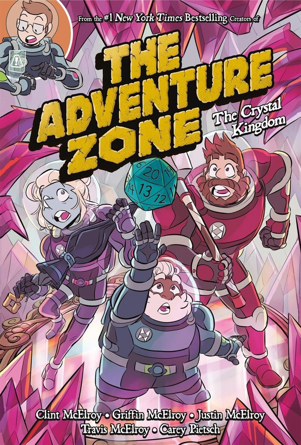 The Adventure Zone: The Crystal Kingdom by Clint McElroy - ISBN: 9781250232656