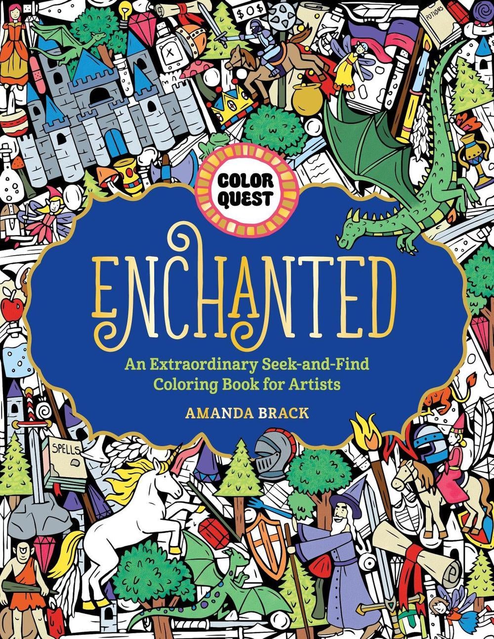 Color Quest: Enchanted by Amanda Brack, Paperback, 9781250276308 | Buy ...