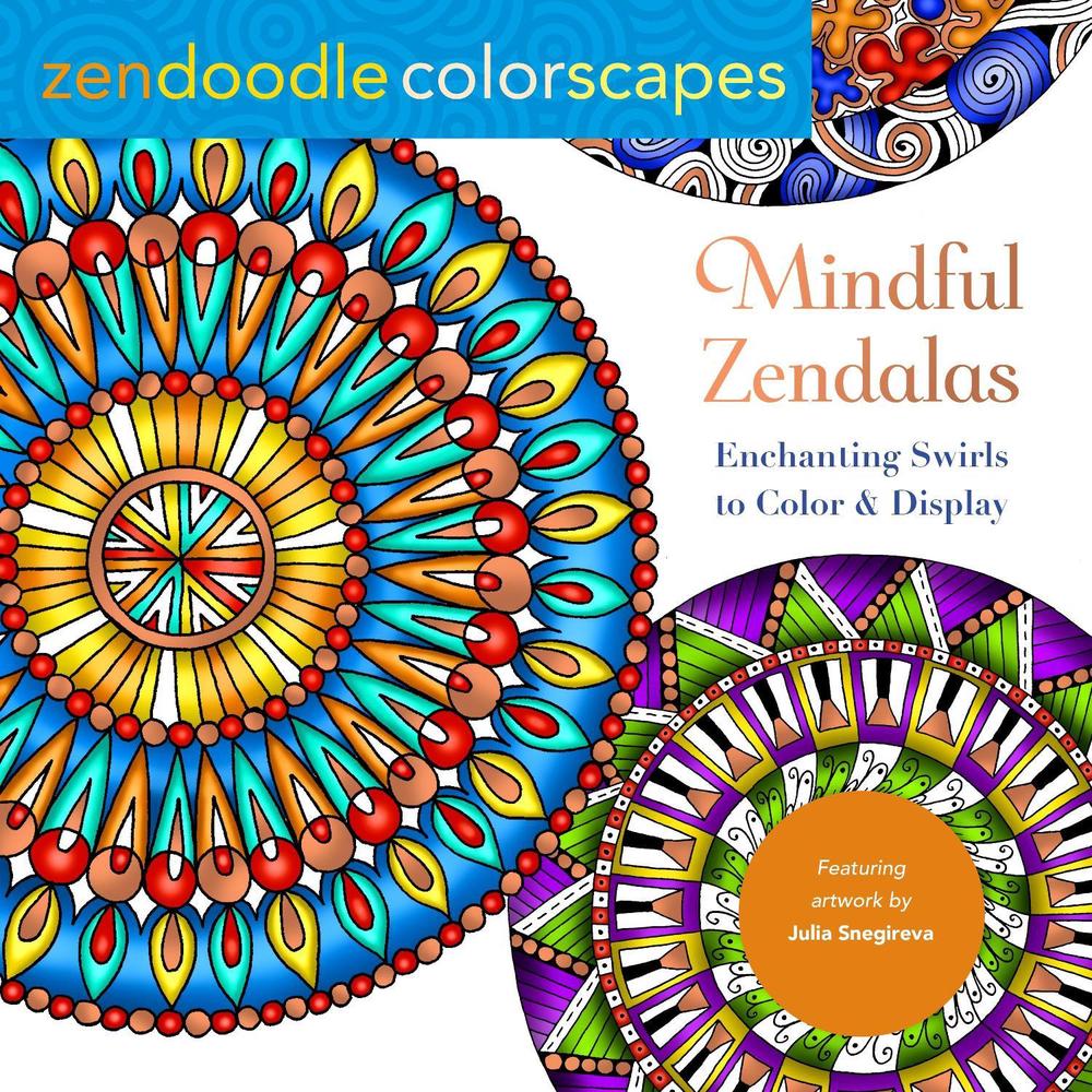 Zendoodle Colorscapes: Mindful Zendalas by Julia Snegireva - ISBN: 9781250285522