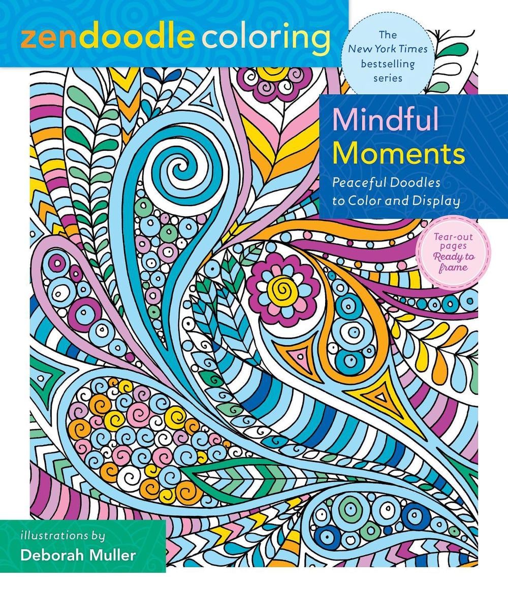 Zendoodle Coloring: Mindful Moments by Deborah Muller - ISBN: 9781250287199