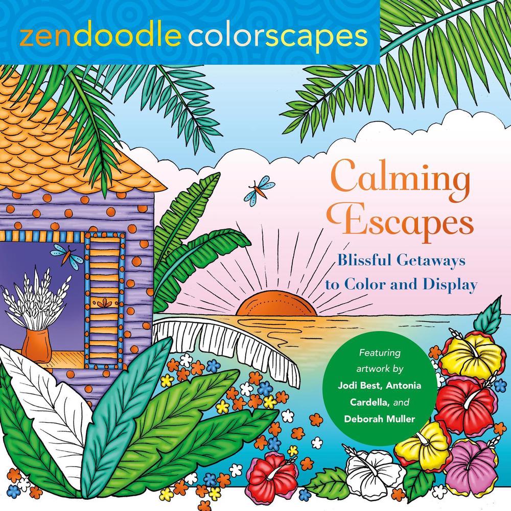 Zendoodle Colorscapes: Calming Escapes by Deborah Muller - ISBN: 9781250287212