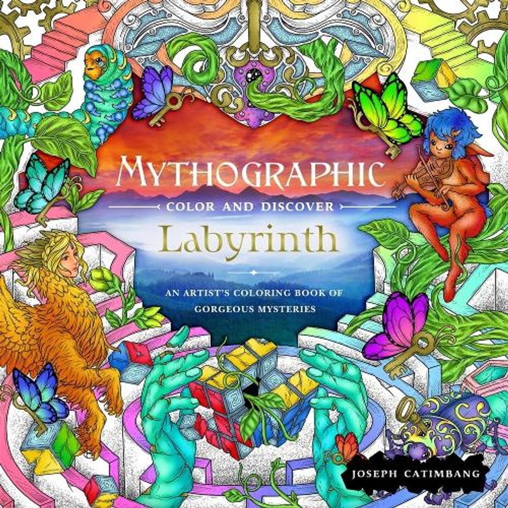 Mythographic Color and Discover: Labyrinth by Joseph Catimbang - ISBN: 9781250287816