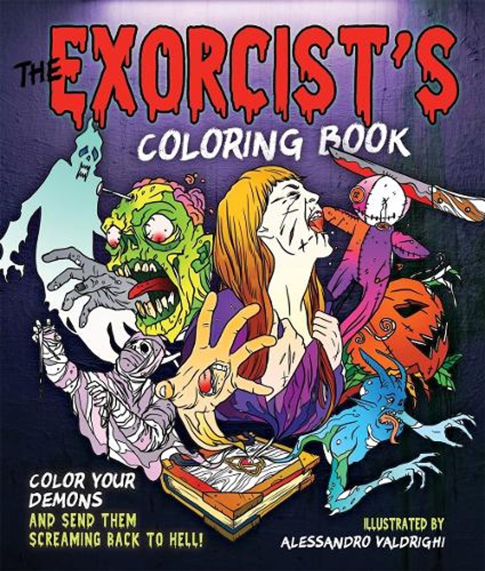 The Exorcist's Coloring Book by Alessandro Valdrighi - ISBN: 9781250288004