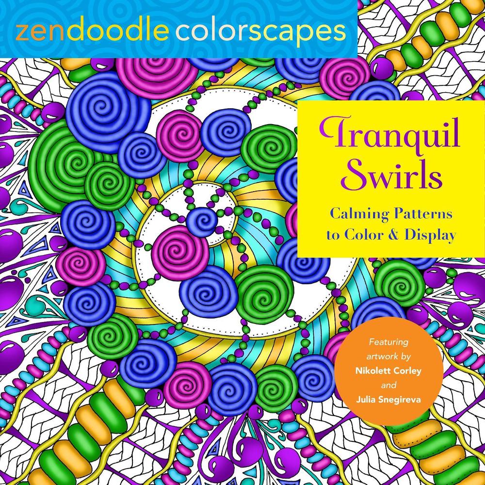 Zendoodle Colorscapes: Tranquil Swirls, 9781250288035
