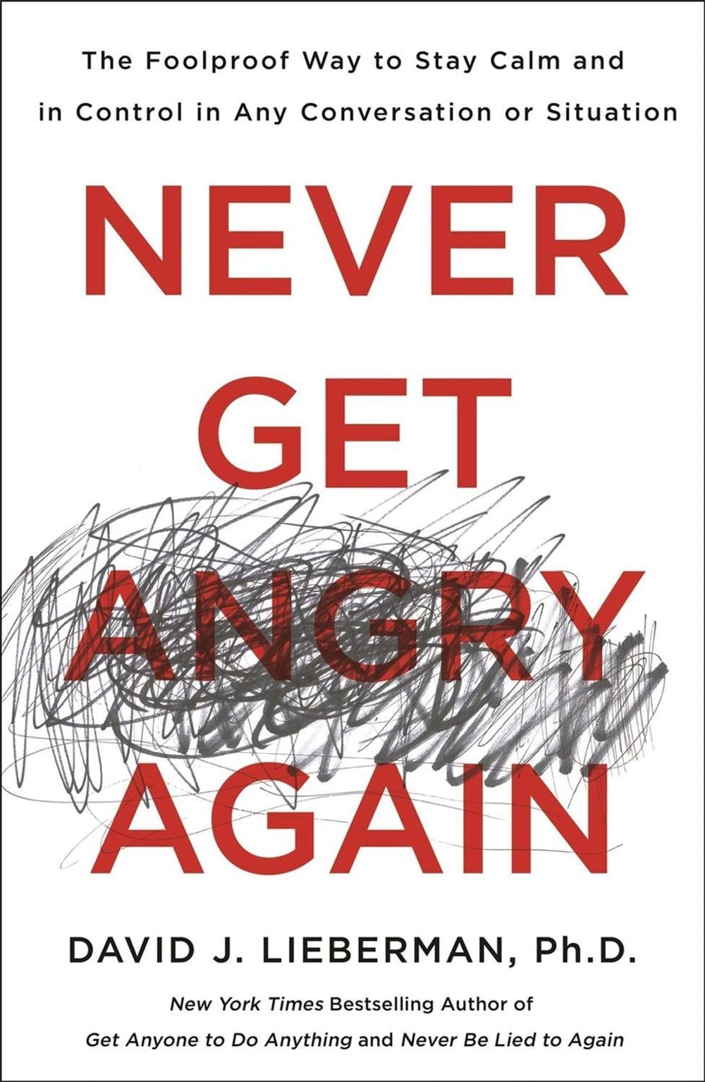 Never Get Angry Again by David J. Lieberman, PH.D. - ISBN: 9781250308351