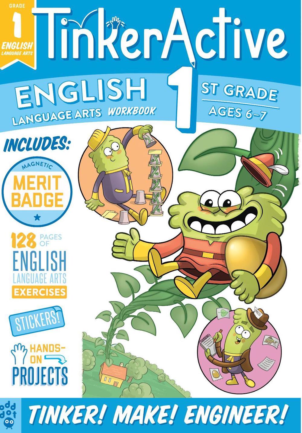 TinkerActive Workbooks: 1st Grade English Language Arts by Megan Hewes Butler - ISBN: 9781250318664