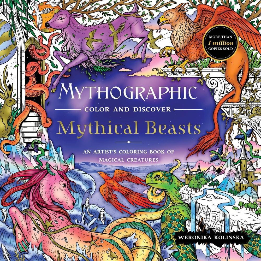 Mythographic Color and Discover: Mythical Beasts by Weronika Kolinska - ISBN: 9781250335043