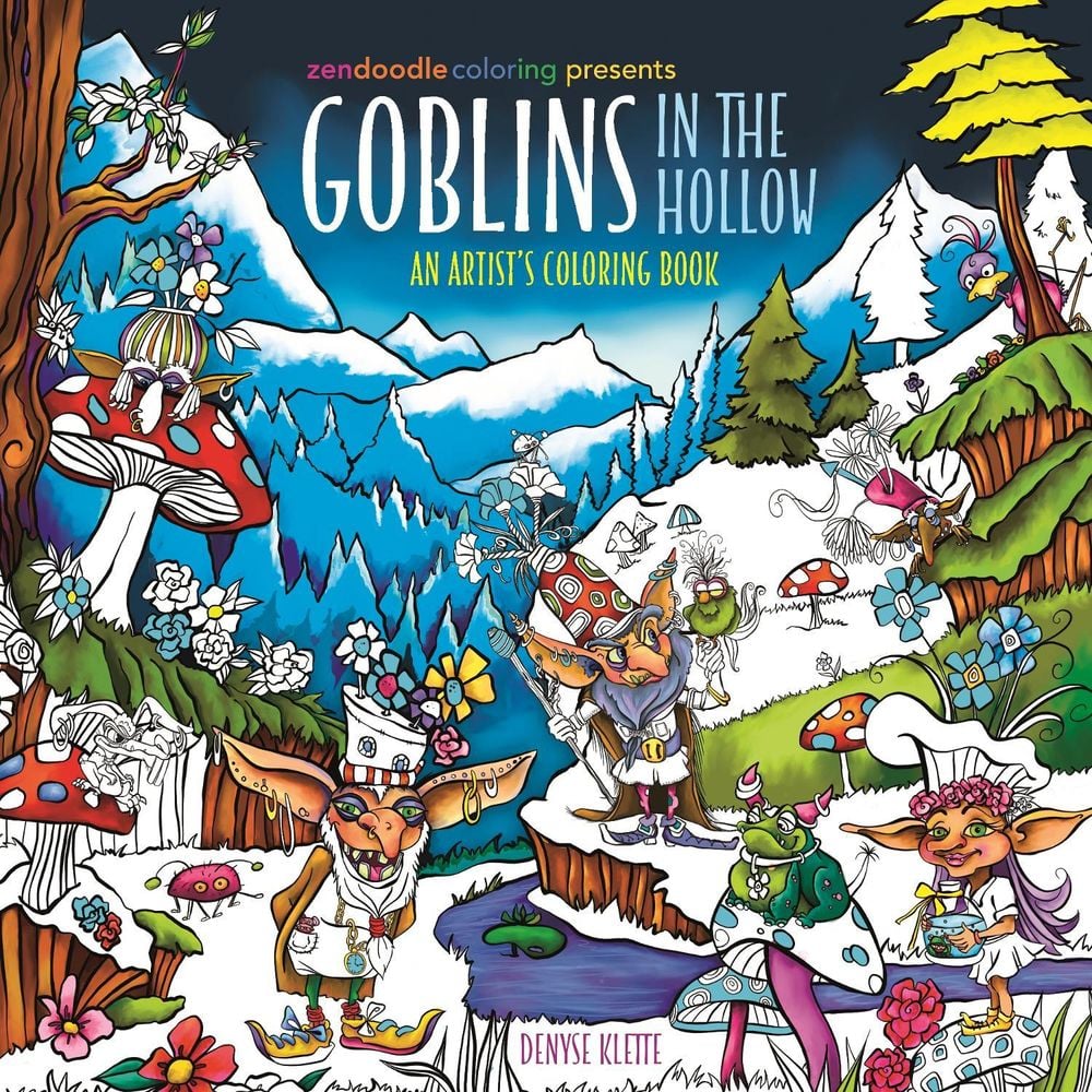 Zendoodle Coloring  Presents: Goblins in the Hollow by Denyse Klette - ISBN: 9781250346995