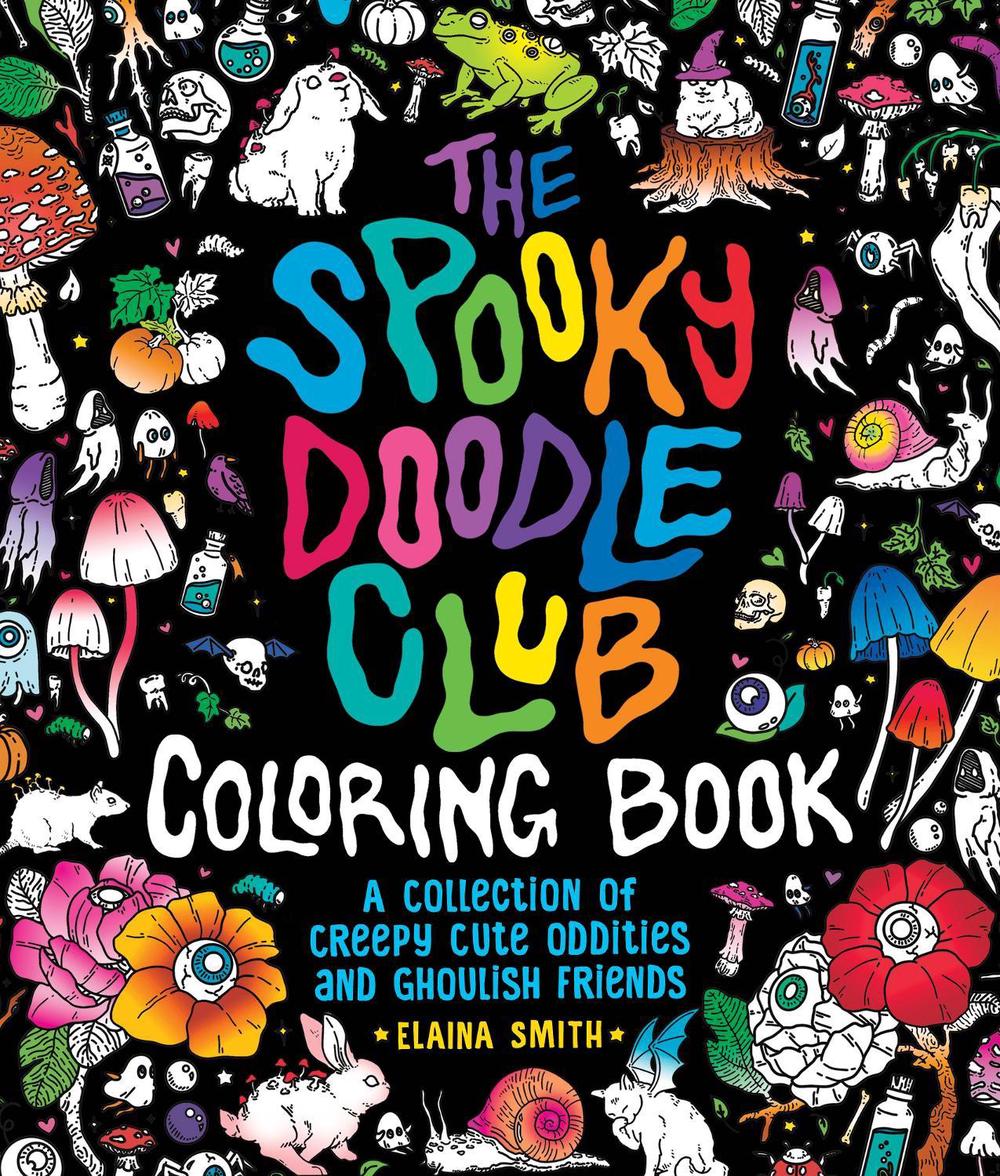 The Spooky Doodle Club Coloring Book by Elaina Smith - ISBN: 9781250359025