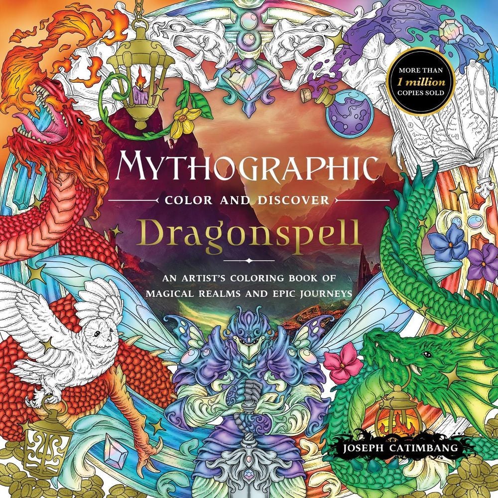 Mythographic Color and Discover: Dragonspell by Joseph Catimbang - ISBN: 9781250373267