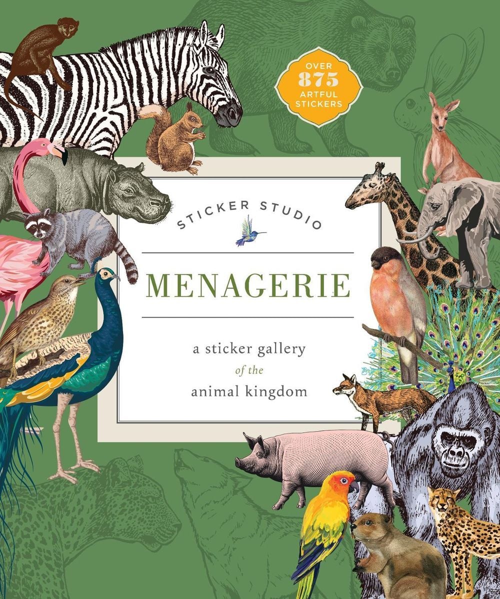 Sticker Studio: Menagerie by Chloe Standish - ISBN: 9781250396679