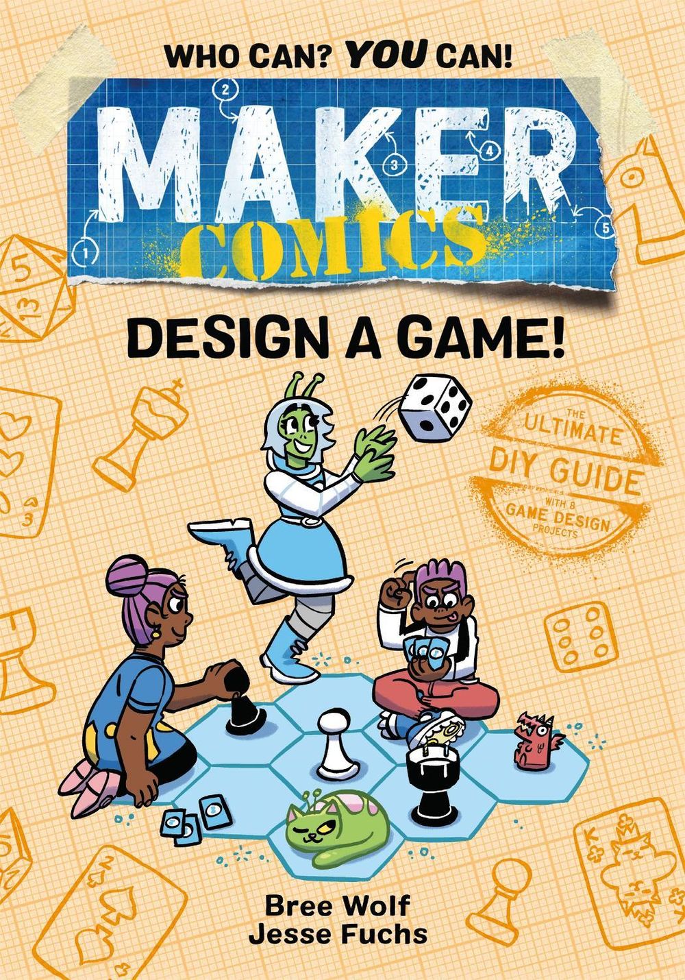 Maker Comics: Design a Game! by Bree Wolf - ISBN: 9781250750518
