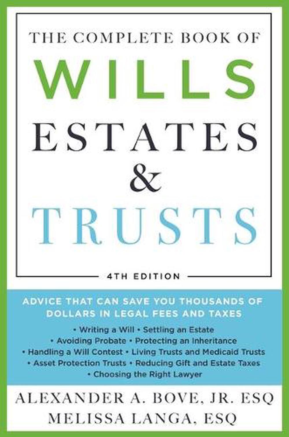 Estates and Trusts Wills, 9781250792747