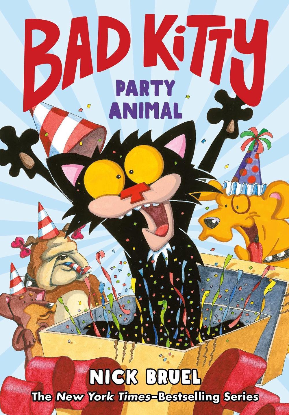 Bad Kitty: Party Animal (Graphic Novel) by Nick Bruel - ISBN: 9781250884794