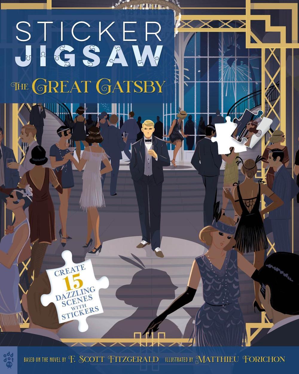 Sticker Jigsaw: The Great Gatsby by F. Scott Fitzgerald - ISBN: 9781250908353