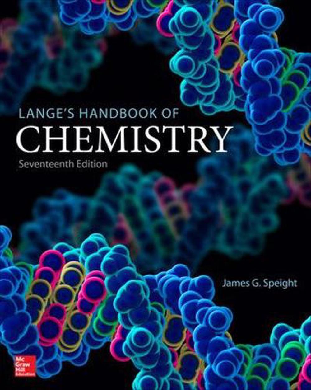 Lange's Handbook of Chemistry, Seventeenth Edition, 9781259586095