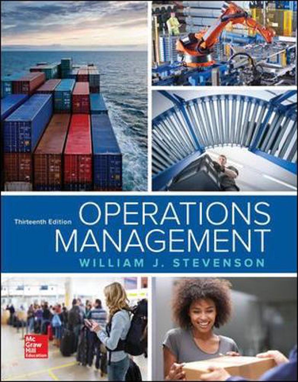 Operations Management, 13th Edition By William J. Stevenson, Hardcover ...