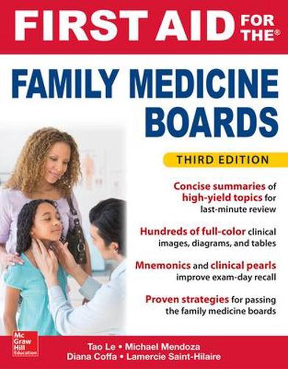 First Aid for the Family Medicine Boards, Third Edition by Tao Le