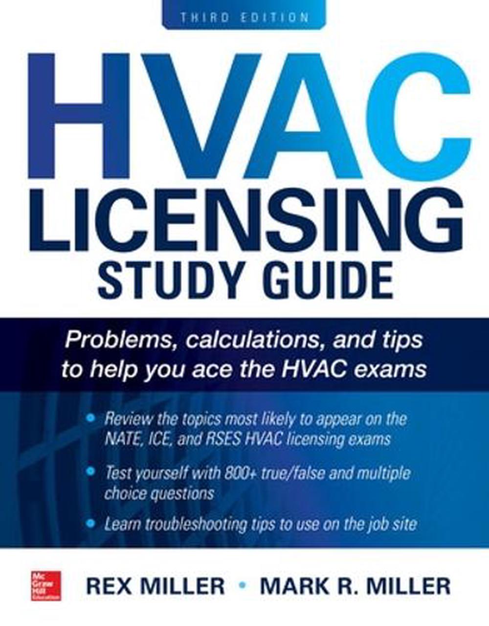 HVAC Licensing Study Guide, Third Edition, 9781260116007