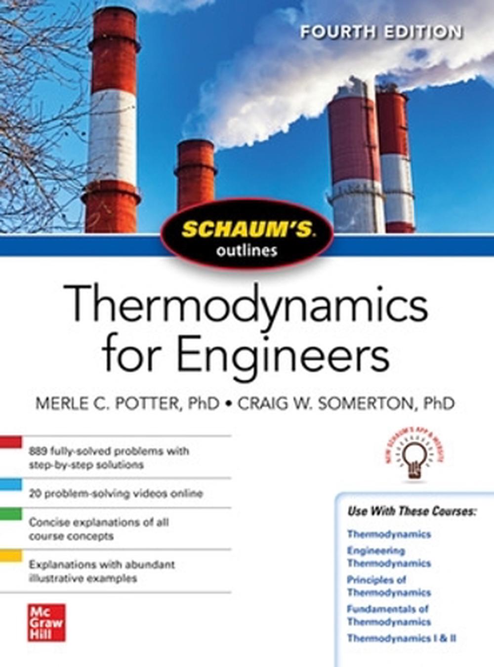 Schaums Outline of Thermodynamics for Engineers, Fourth Edition, 9781260456523