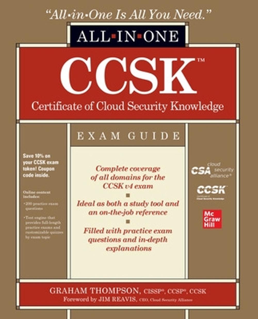 CCSK Certificate of Cloud Security Knowledge All-in-One Exam Guide, 9781260460087