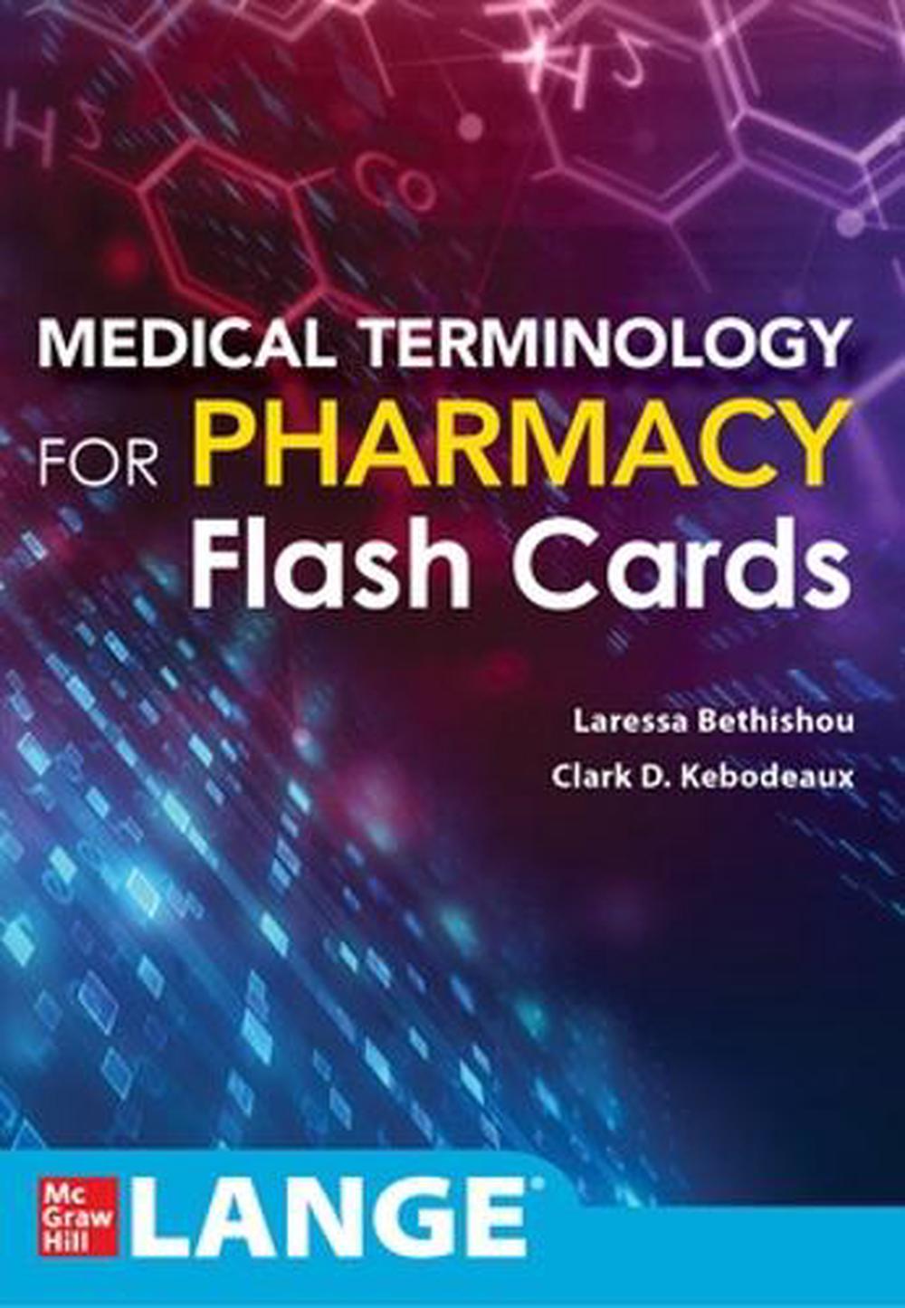 Medical Terminology for Pharmacy Flash Cards, 9781260474169