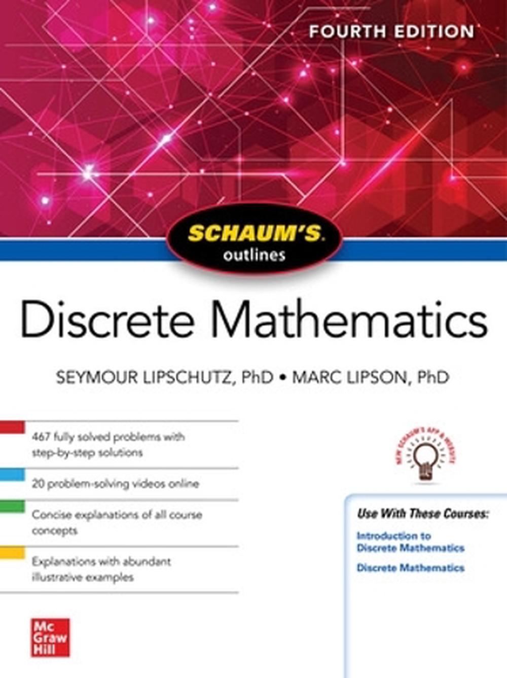 Schaum's Outline of Discrete Mathematics, Fourth Edition, 9781264258802