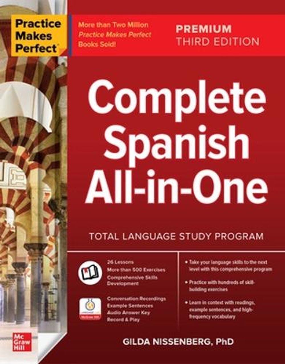 Practice Makes Perfect: Complete Spanish All-in-One, Premium Third Edition, 3rd Edition by Gilda Nissenberg - ISBN: 9781264285549