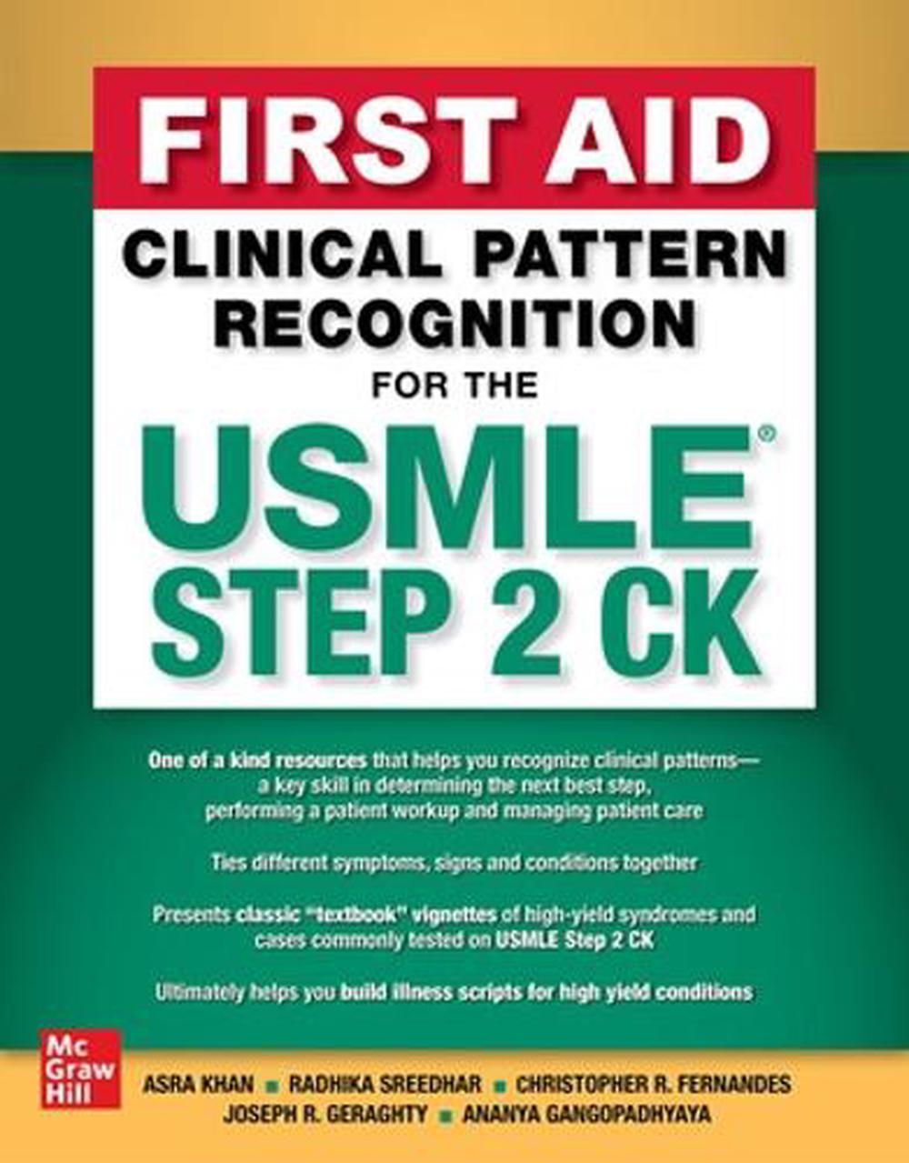First Aid Clinical Pattern Recognition for the USMLE Step 2 CK, 9781264285969