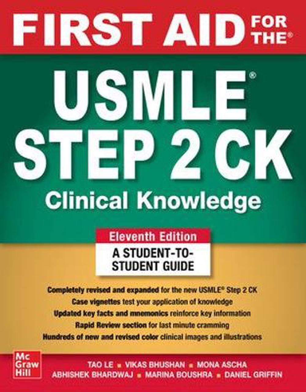 First Aid for the USMLE Step 2 CK, Eleventh Edition, 9781264855100