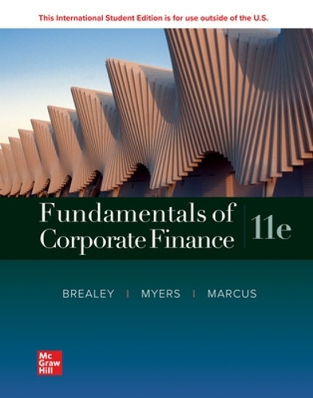Fundamentals of Corporate Finance ISE, 11th Edition by Richard Brealey - ISBN: 9781265102593
