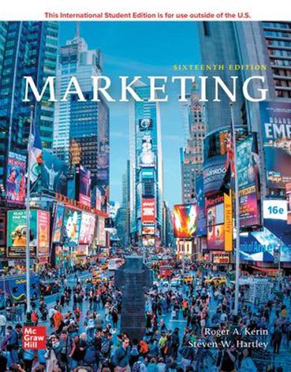 Marketing ISE, 16th Edition, 9781265111946