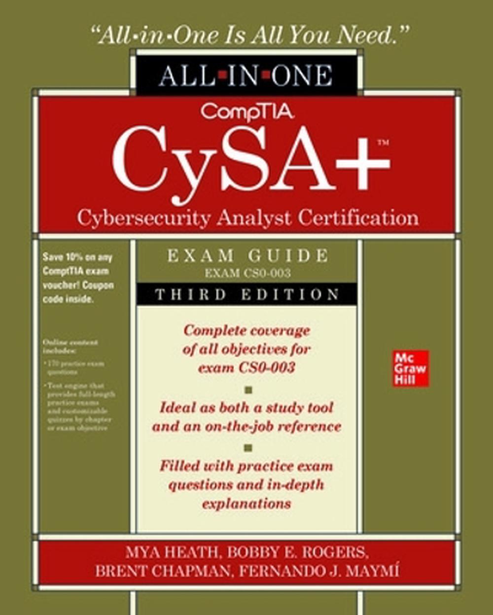 CompTIA CySA+ Cybersecurity Analyst Certification All-in-One Exam Guide, Third Edition (Exam CS0-003), 9781265452438