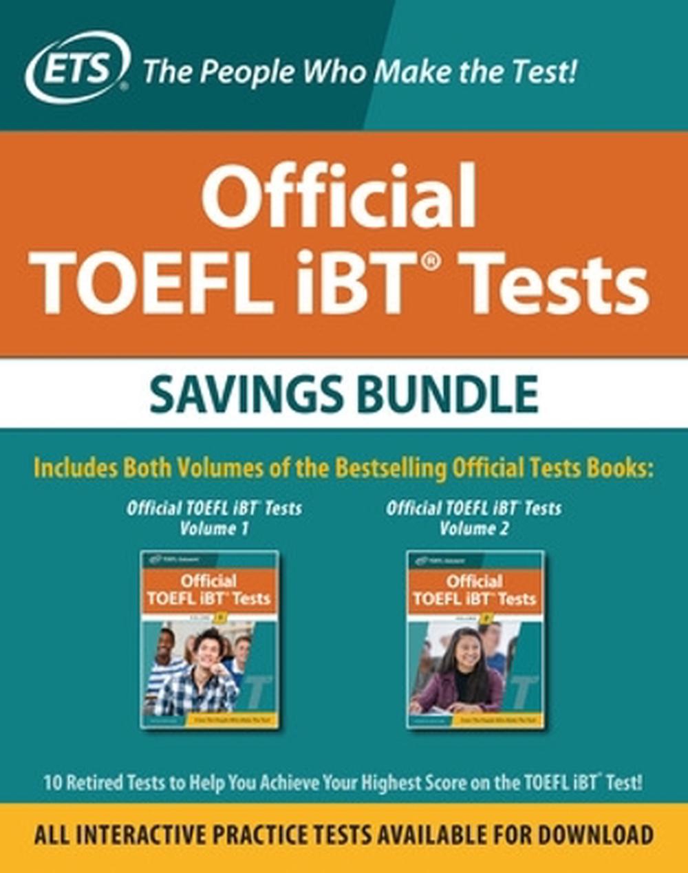 Official TOEFL iBT Tests Savings Bundle, Third Edition, 3rd Edition, 9781265482435