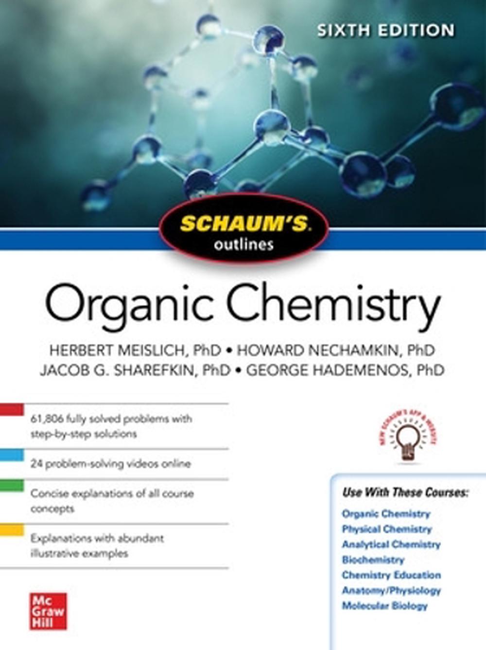 Schaum's Outline of Organic Chemistry, Sixth Edition, 6th Edition, 9781265513320
