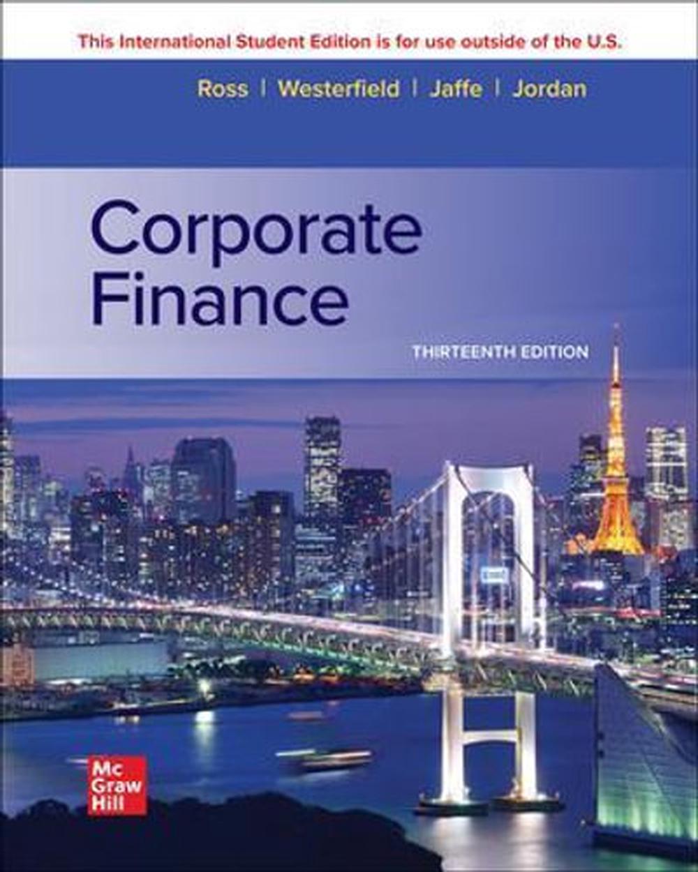 Corporate Finance ISE, 13th Edition, 9781265533199