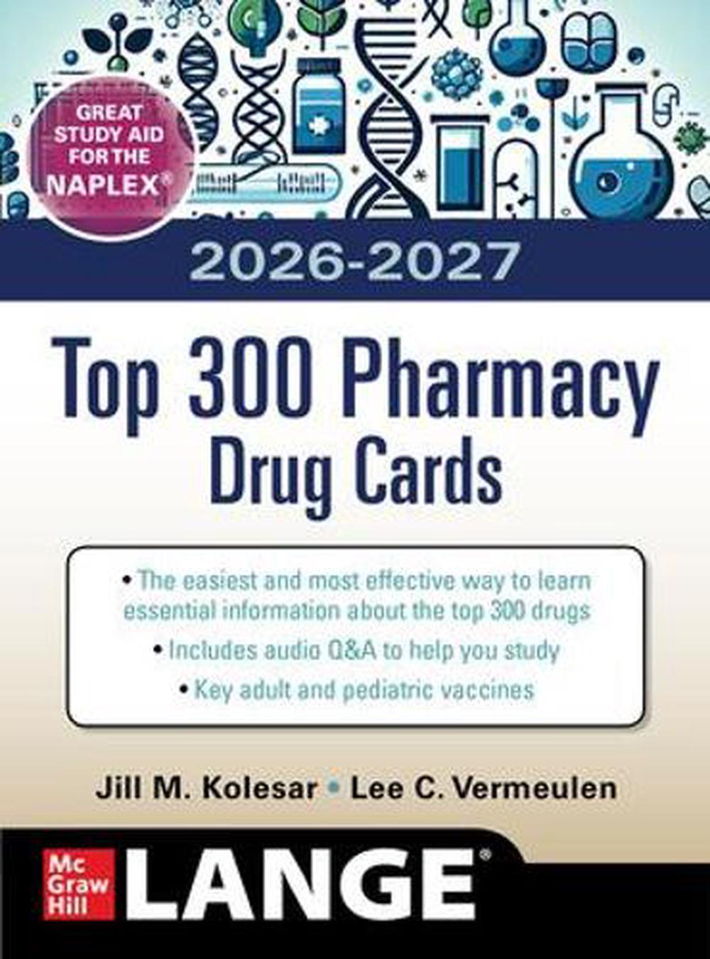 McGraw Hill's 2026-2027 Top 300 Pharmacy Drug Cards, 8th Edition, 9781266067907