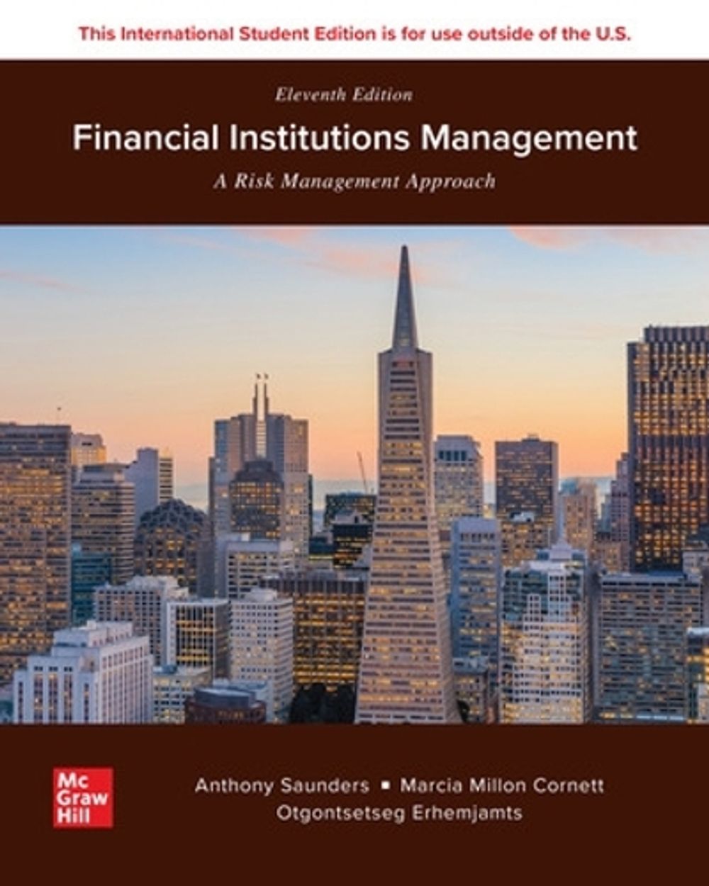 Financial Institutions Management ISE, 11th Edition by Anthony Saunders - ISBN: 9781266138225