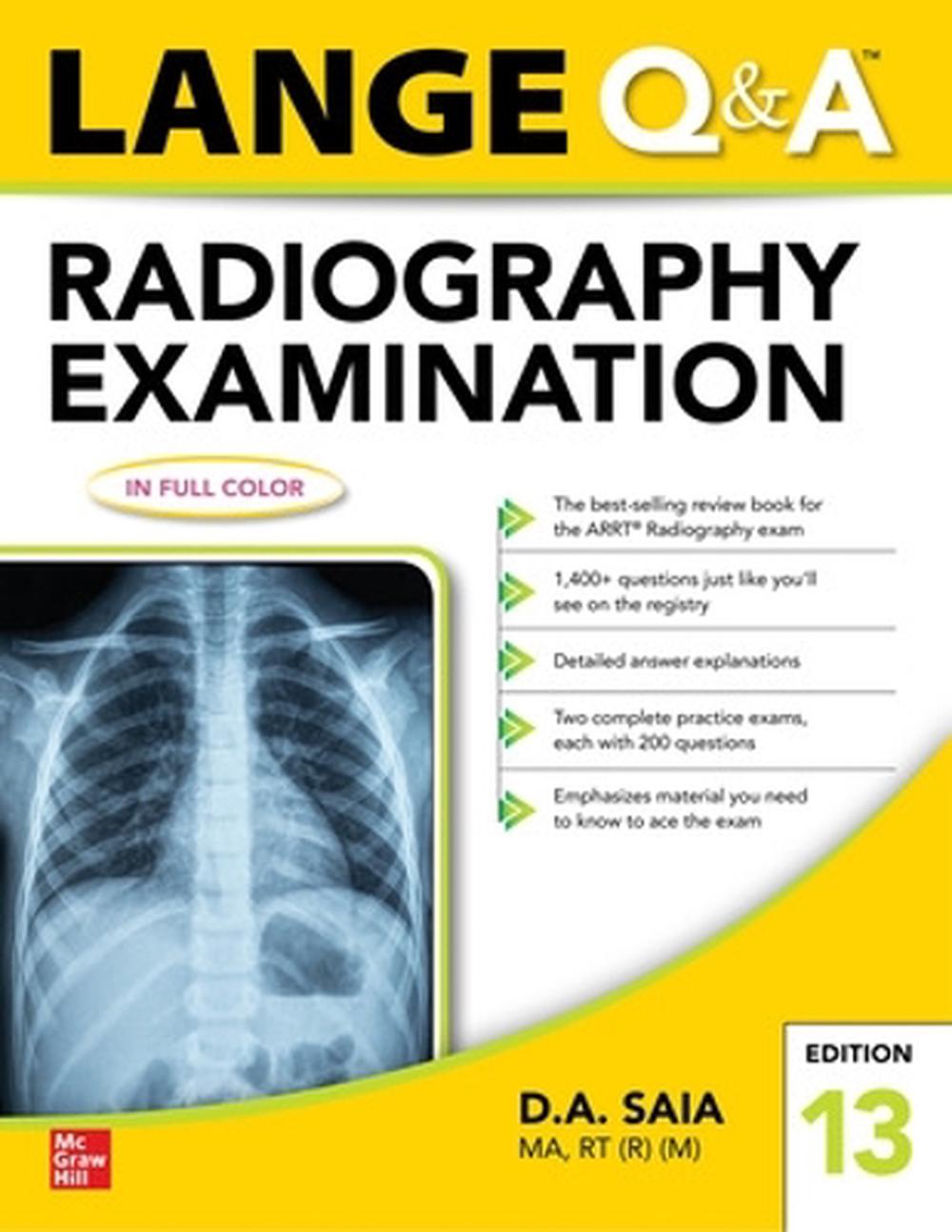 Lange Q & A Radiography Examination, Thirteenth Edition, 13th Edition, 9781266196324